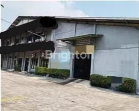 PABRIK DI JUAL DI TEPI JALAN RAYA PROPINSI, BISA DIAKSES CONTAINER 40 FEET, DEKAT PINTU TOLL, LISTRIK 3 PHASE