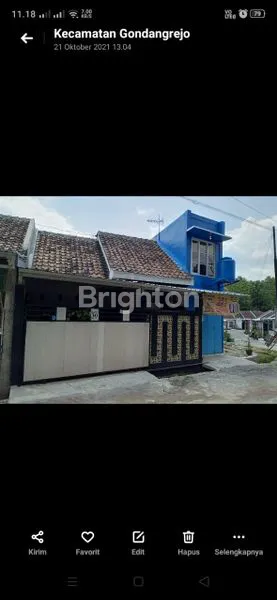 image RUMAH SEKALIGUS RUKO DI WONOSARI, HADAP TIMUR, HARGA TERJANGKAU (2)