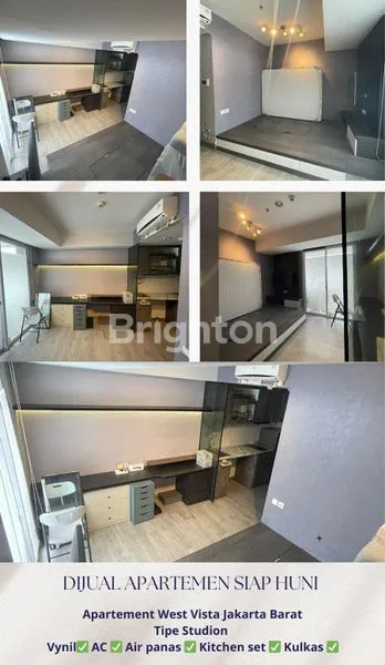 image APARTEMEN WEST VISTA TYPE STUDIO FULL FURNISH JAKARTA BARAT  (1)