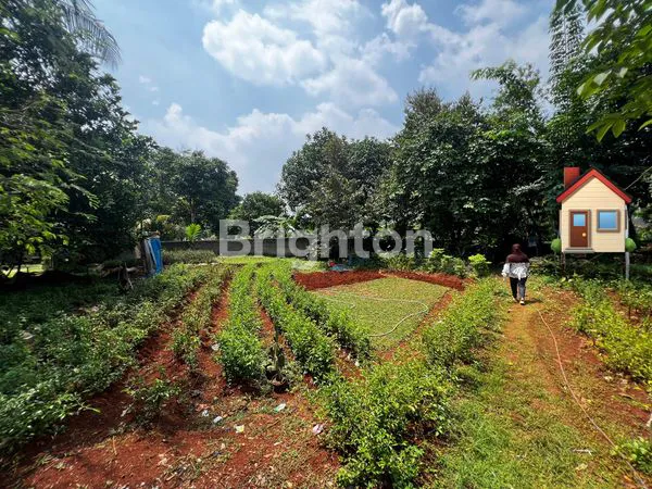 image TANAH 595 M2 PINGGIR JALAN MASUK MOBIL, DEKAT STASIUN DAN PROYEK PINTU TOL (1)