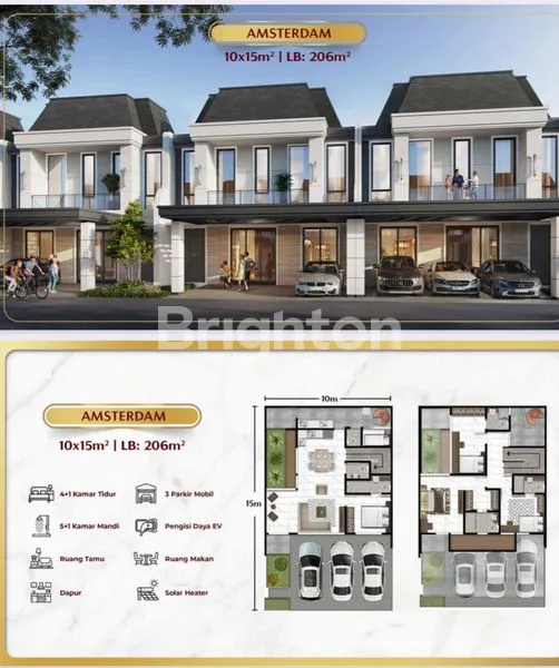 VILLA PESONA INDAH CEMARA AMSTERDAM