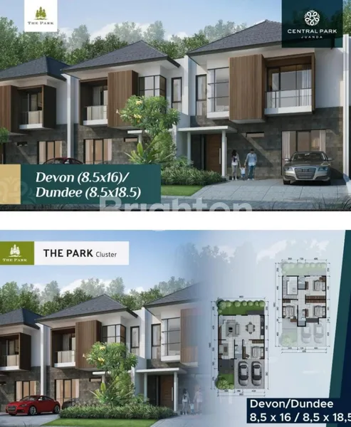 image PRIMARY RUMAH CENTRAL PARK JUANDA DEKAT BYPASS JUANDAN DAN BOULEVARD RAYA JUANDA MENUJU TERMINAL 1 JUANDA (1)