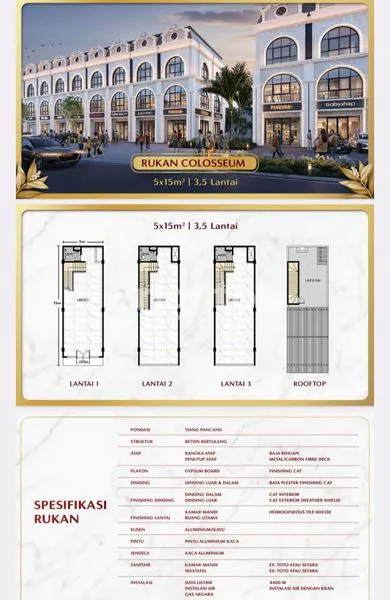 image RUKO STRATEGIS 2 LANTAI PROYEK AGUNG SEDAYU JL. CEMARA (7)