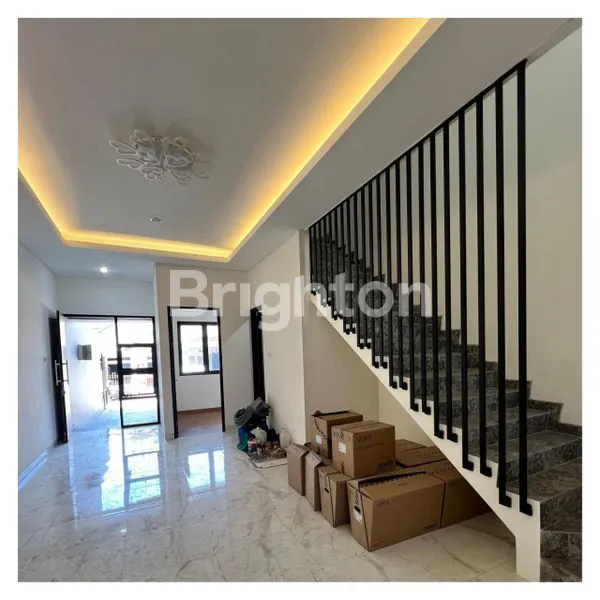 image HUNIAN MODERN 2 LT BARU GRESS NEW HOUSE NIRWANA EXECUTIVE WONOREJO PERMAI DEKAT RAYA MERR KEDUNGBARUK SBY TIMUR (1)