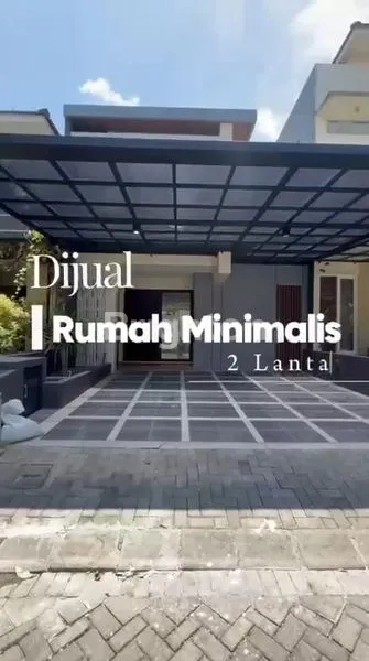 image DIJUAL RUMAH NEW MINIMALIS 2 LANTAI MOCCA VERBANA DIAN ISTANA - SBY BARAT (1)