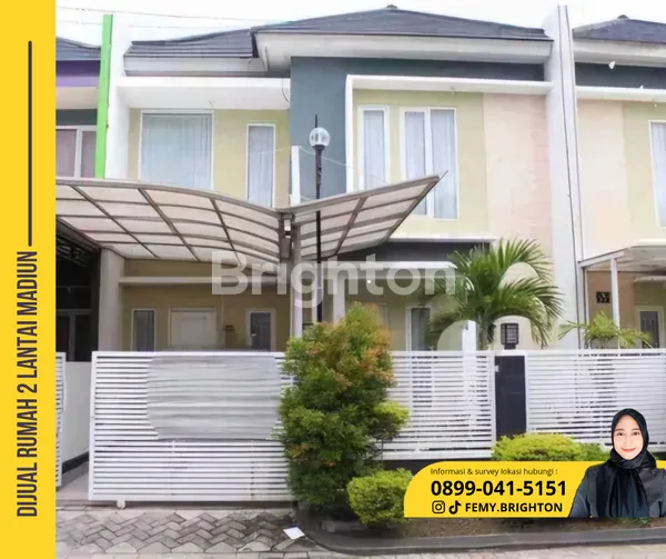 image HUNIAN MODERN 2 LANTAI SHM DI AREA MANGUHARJO MADIUN (1)