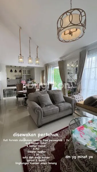image RUMAH MEWAH 2 LANTAI FULL FURNISHED + KOLAM RENANG DI CITRALAND (3)