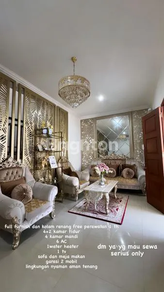 image RUMAH MEWAH 2 LANTAI FULL FURNISHED + KOLAM RENANG DI CITRALAND (4)