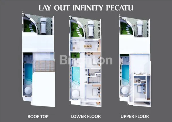 image VILLA EKSKLUSIF 2 LANTAI DI PECATU DEKAT MALL & PANTAI (3)