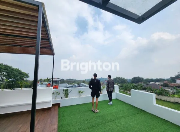 image RUMAH BERKONSEP VILLA DIJUAL 1M-AN DI DEKAT LEMBANG JABAR (2)