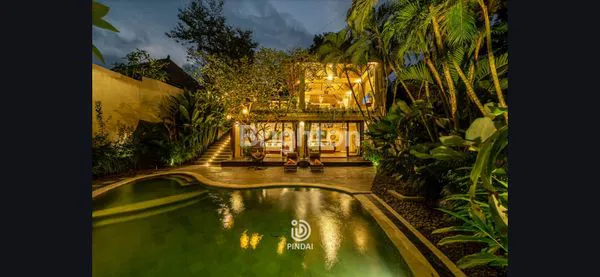image VILLA EKSKLUSIF PRIVAT VIEW SUNGAI YANG MENENANGKAN DI BUWIT KAJA TABANAN (3)