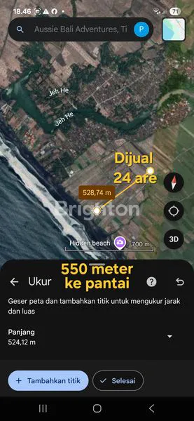 image TANAH DIJUAL FREEHOLD 550 METER DARI PANTAI PASUT DI BALI (4)