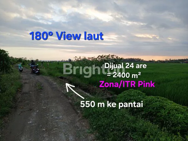 image TANAH DIJUAL FREEHOLD 550 METER DARI PANTAI PASUT DI BALI (1)