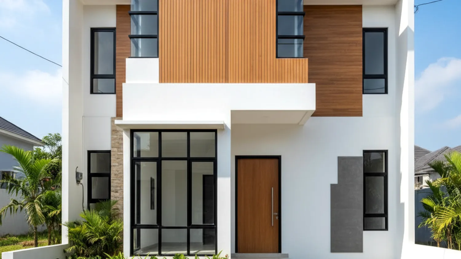 contoh rumah type 21 2 lantai 5 minimalis modern