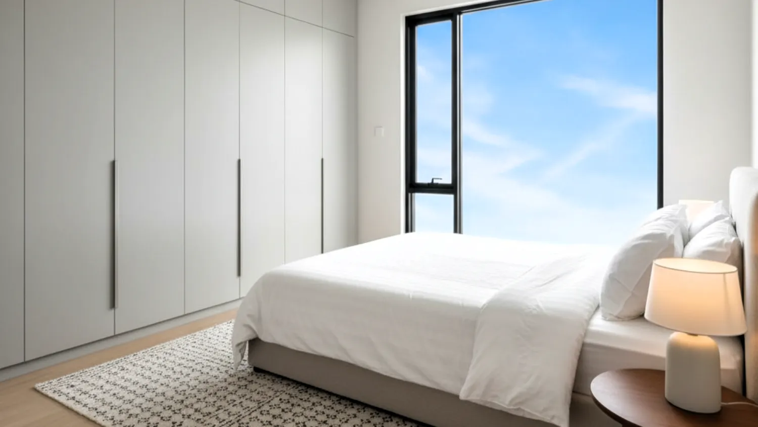 contoh rumah type 21 2 lantai 9 denah kamar tidur utama luas