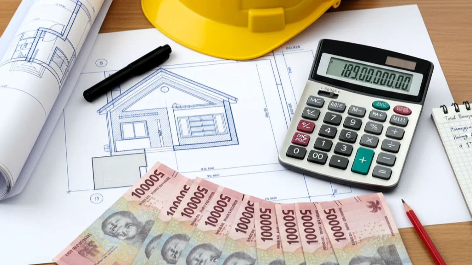 contoh rumah type 21 2 lantai 12 analisis estimasi