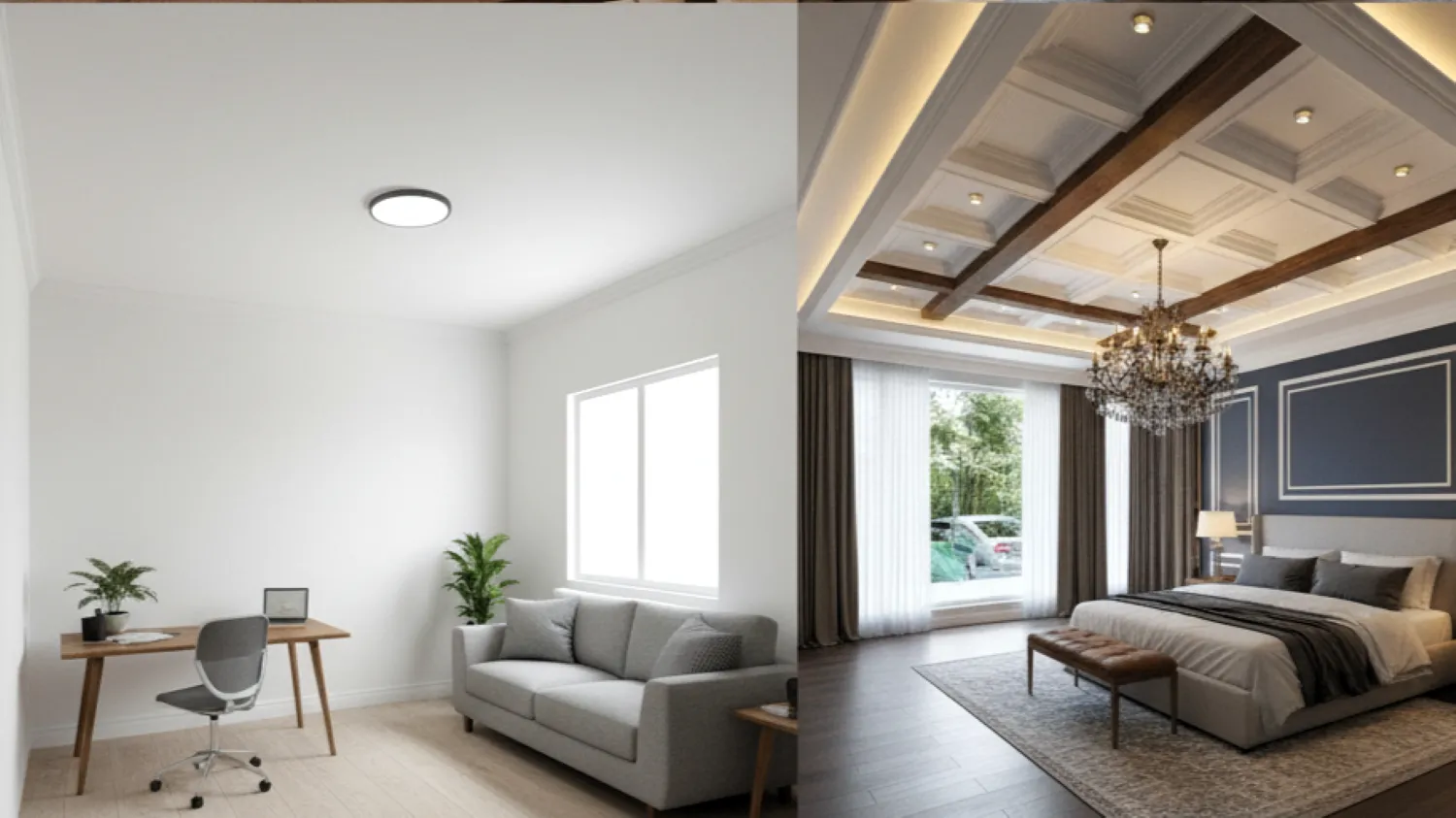 inspirasi model plafon terbaik 7 triplek plywood