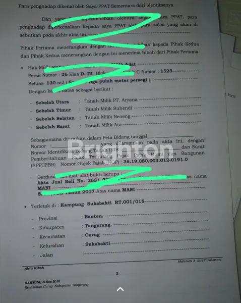 image TANAH MURAH DIJUAL CEPAT BU (8)