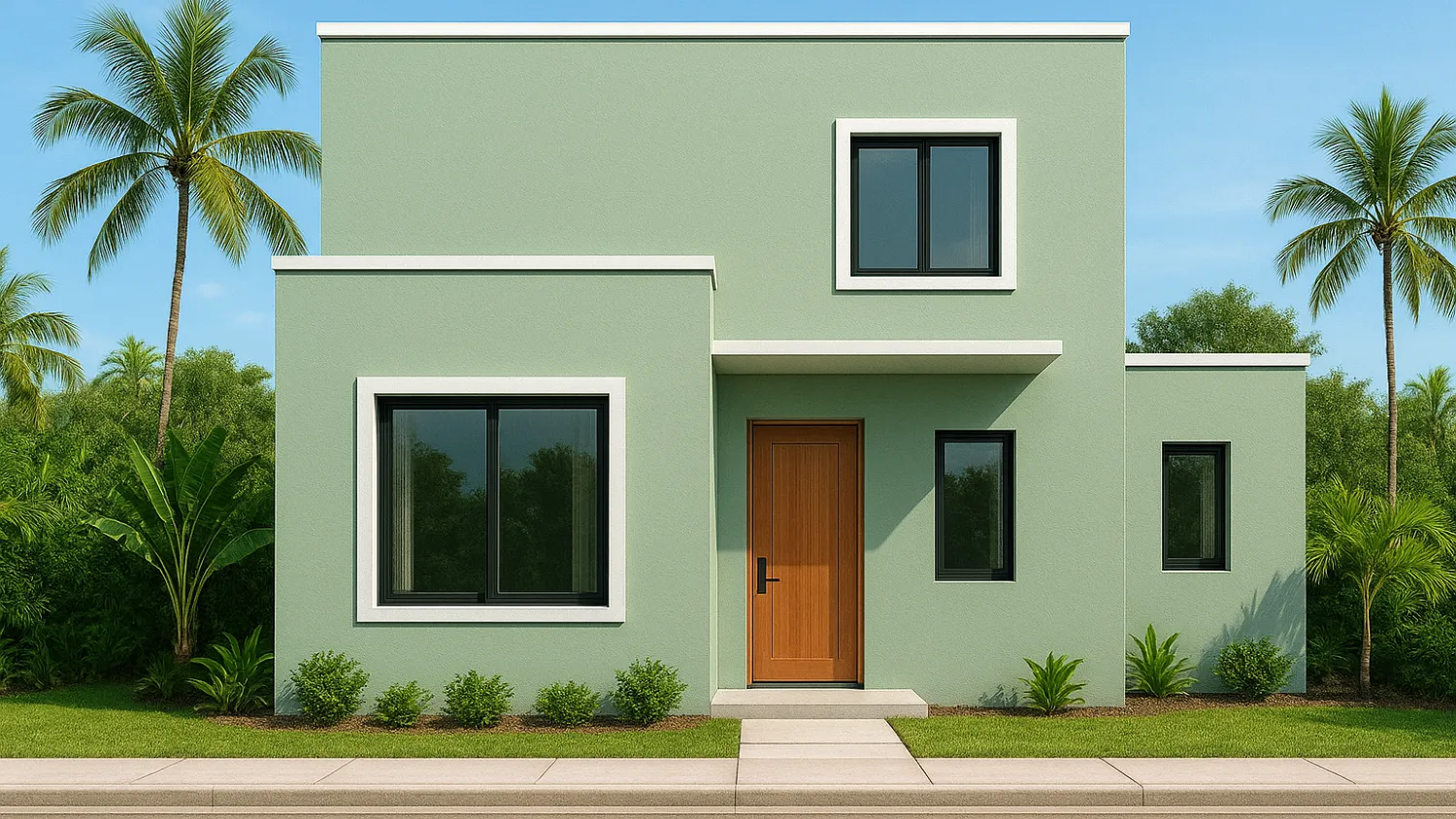 warna cat luar rumah minimalis 6