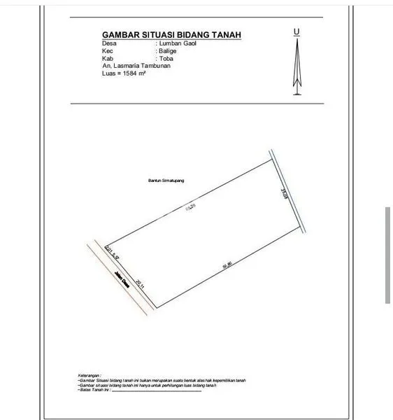 image LAHAN 1584 M² DI TAMBUNAN LUMBAN GAOL (1)
