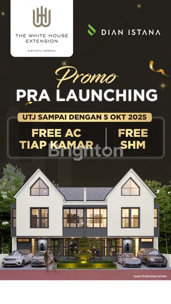 image RUMAH 2 LANTAI AMERICAN STYLE DIAN ISTANA CLUSTER THE WHITE HOUSE EXTENSION (8)