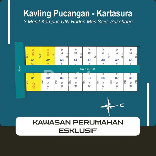 image INVESTASI TIMELESS, TANAH DI KAWASAN KAMPUS UIN / IAIN, IDEAL BANGUN KOST & RUKO, DEKAT 2 KAMPUS BESAR DENGAN JUMLAH MAHASISWA RIBUAN (2)