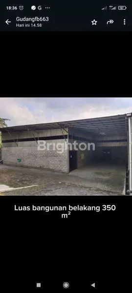 image INVESTASI GUDANG MEGAH AKSES TRONTON DI MAGELANG SHM 1848M² (2)