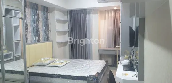 image STUDIO WITH BALKON FURNISH APARTEMEN ANDERSON LANTAI 27 CONNECT PAKUWON MALL (1)
