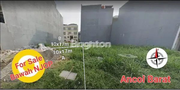 JUAL KAVLING TANAH METRO MARINA ANCOL BARAT