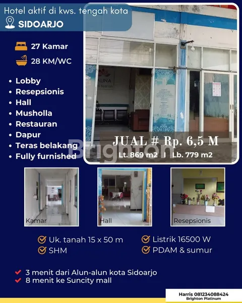 image HOTEL AKTIF DI KAWASAN NIAGA KOTA SIDOARJO (1)