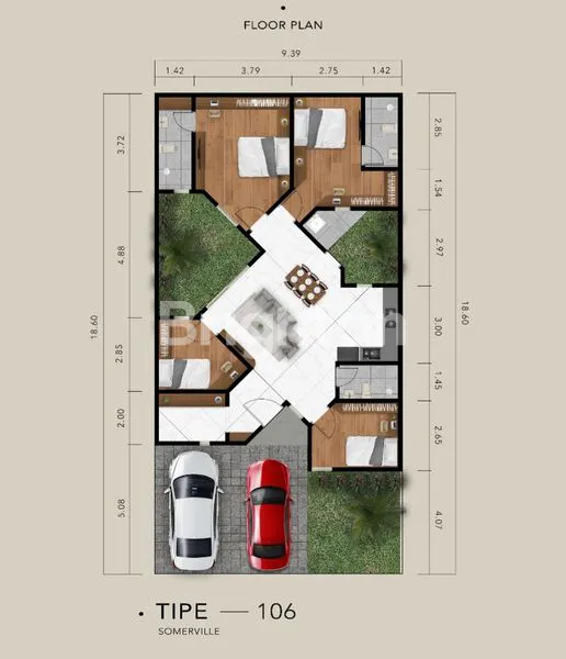 image RUMAH MEWAH 4KT 3KM DI CLUSTER SIGUNGGUNG PEKANBARU (6)