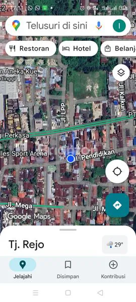 image LAHAN UKURAN 313 M² DI JL PENDIDIKAN, KEL.  TANJUNG REJO KEC. MEDAN SUNGGAL (1)