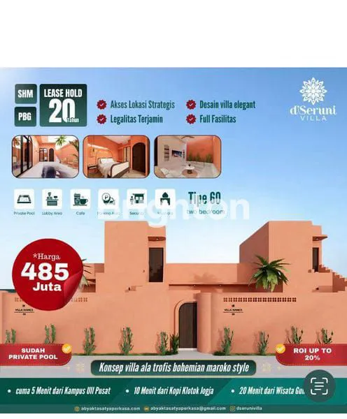 VILLA DI NGAGLIK SLEMAN