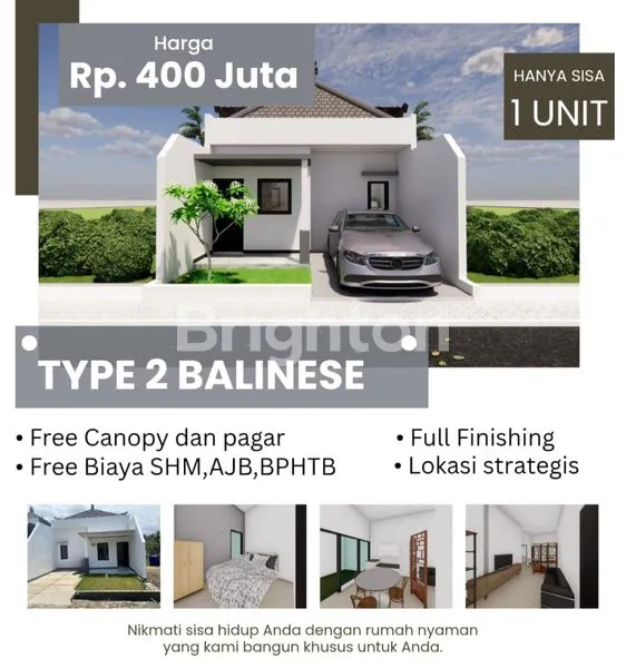 image PERUMAHAN UDAYANA TABANAN TYPE 2 - BALINESE (1)