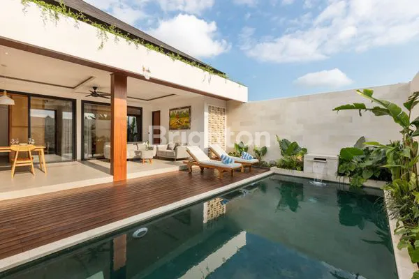 image FOR RENT FULLY FURNISHED 2-BEDROOM VILLA WITH PRIVATE POOL IN ABASAN-BERAWA, CANGGU\N (1)