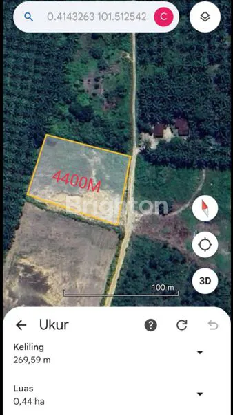 image TANAH PREMIUM 4400M² DEKAT JALAN UTAMA PASIR PUTIH SHM (1)