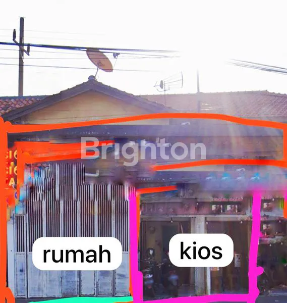 image DISEWAKAN RUMAH DAN KIOS POTENSI USAHA DAN KOMERSIAL DI LOKASI STRATEGIS JALAN RAYA SUKODONO SIDOARJO. (1)