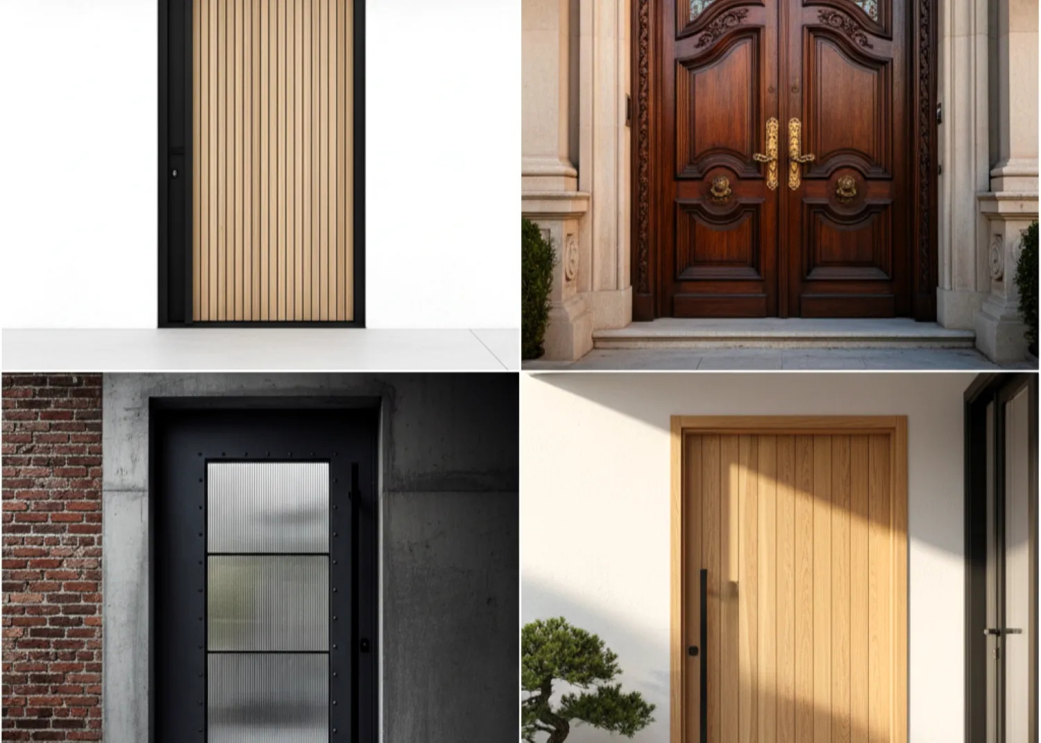 panduan desain pintu utama rumah 8 inspirasi gaya