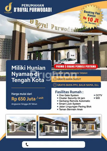 image RUMAH MODERN 3KT DI PURWODADI, CARPORT LUAS, ONE GATE SYSTEM (2)