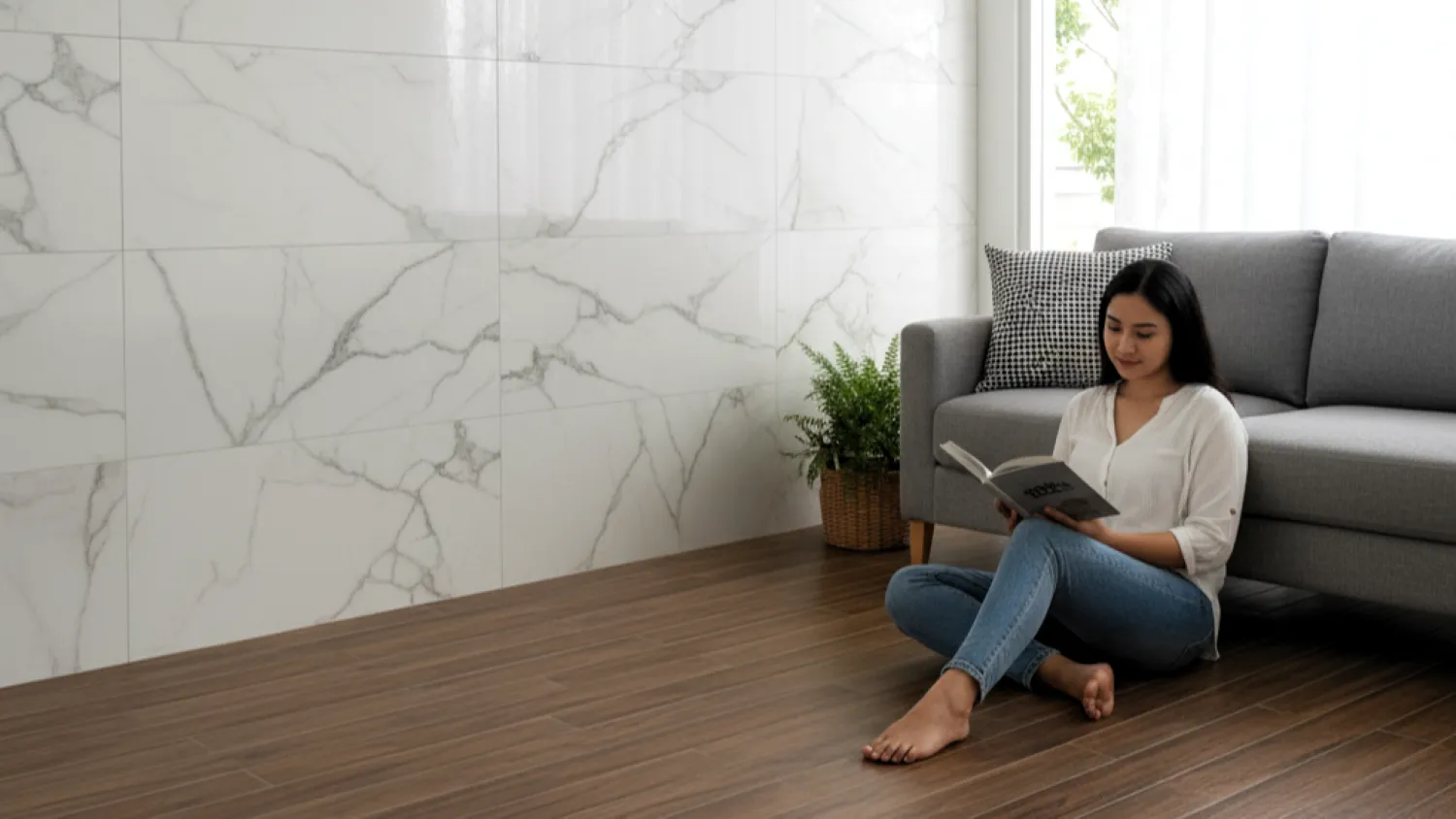 panduan memilih keramik dalam rumah terbaik 7 keramik motif kayu batu alam