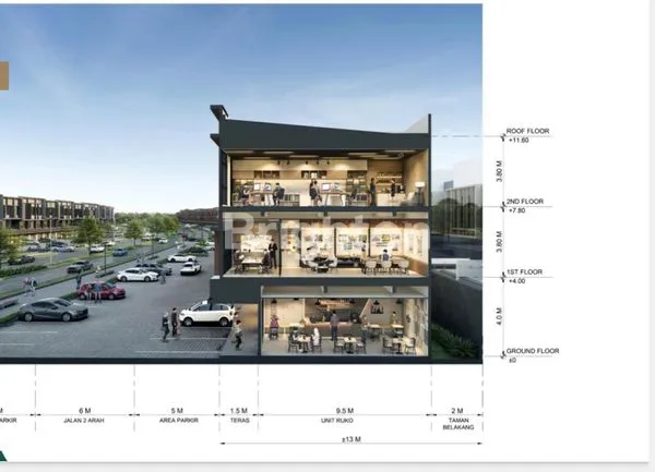 image RUKO BARU 3 LANTAI SIAP HUNI DI ENCHANTE BSD CITY TANGERANG (2)