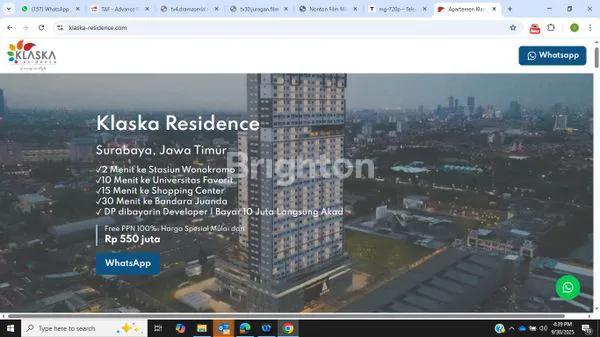image APARTEMEN KLASKA RESIDENCE, FURNISHED & STRATEGIS (1)