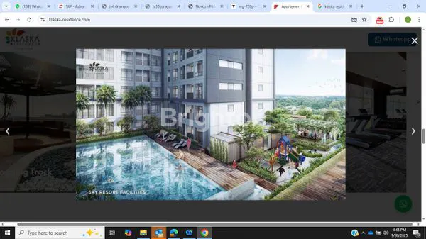 image APARTEMEN KLASKA RESIDENCE, FURNISHED & STRATEGIS (8)