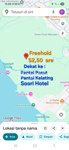 image TANAH DIJUAL 500 M DARI PANTAI DEKAT SOORI HOTEL TABANAN BALI (6)