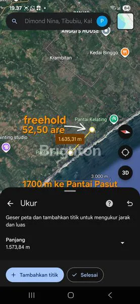 image TANAH DIJUAL 500 M DARI PANTAI DEKAT SOORI HOTEL TABANAN BALI (8)
