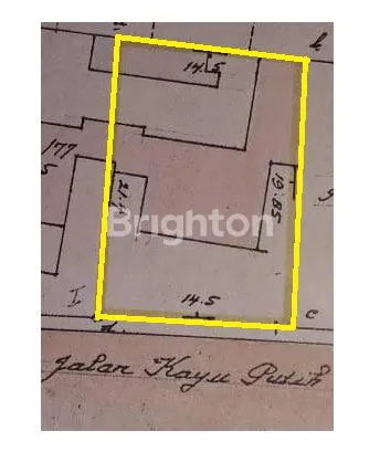 image RUMAH TUA HITUNG HARGA TANAH DAERAH KAYU PUTIH RAWAMANGUN (4)