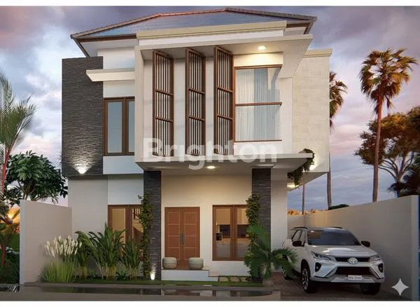 image RUMAH INDENT BARU DESIGN MINIMALIS AREA RENON 3 KAMAR TIDUR  (1)