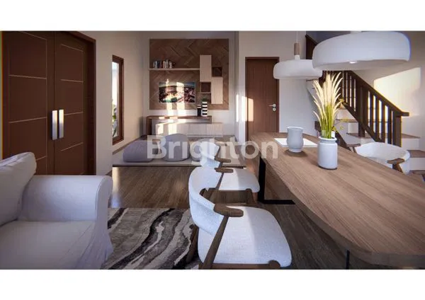 image RUMAH INDENT BARU DESIGN MINIMALIS AREA RENON 3 KAMAR TIDUR  (4)