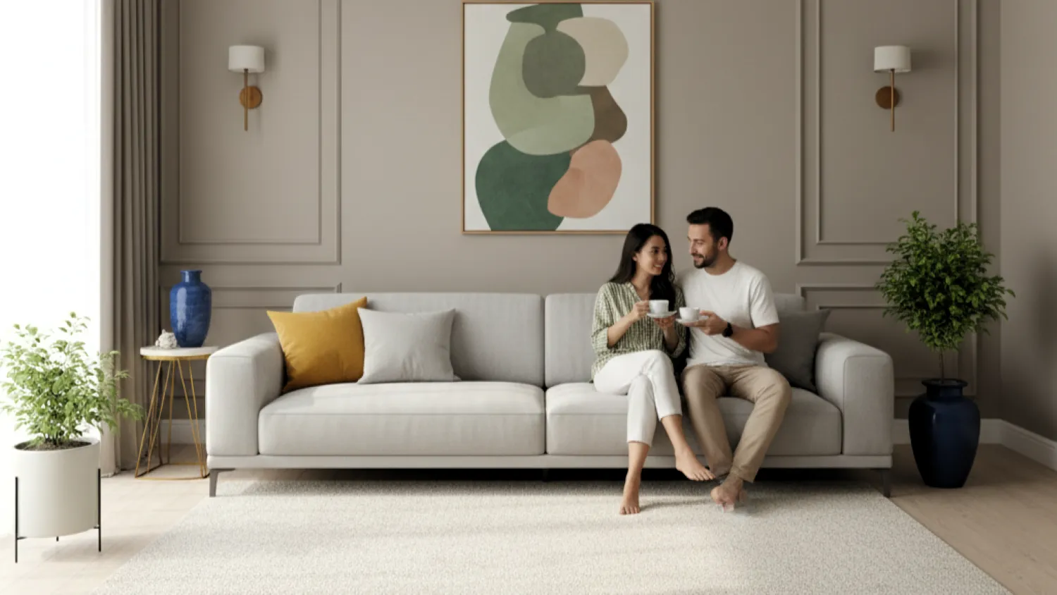 panduan lengkap variasi warna cat rumah 5 kelompok warna netral