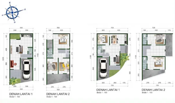 image RUMAH TYPE B, WIYUNG BERANTAS  SURABAYA 2LT, ATAP RANGAH GALVALUME (2)